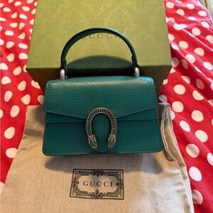 Gucci Turquoise Mini Bag